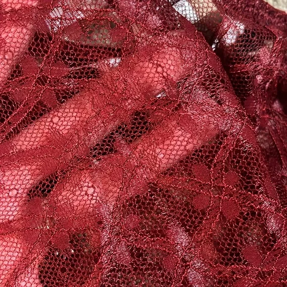 Intimissimi Deep Red Lace Panties - Picture 7 of 7